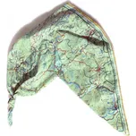 Povydří - mapa na šátku