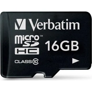Verbatim Micro SDHC 16 GB Class 10…