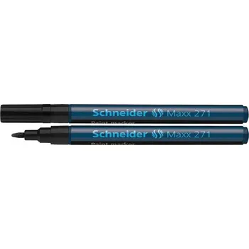 SCHNEIDER Permanentní lakový popisovač Maxx 271, černá, 1-2mm, SCHNEIDER 14276
