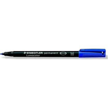 STAEDTLER Permanentní popisovač Lumocolor 317 M, modrá, 1 mm, OHP, STAEDTLER 16919