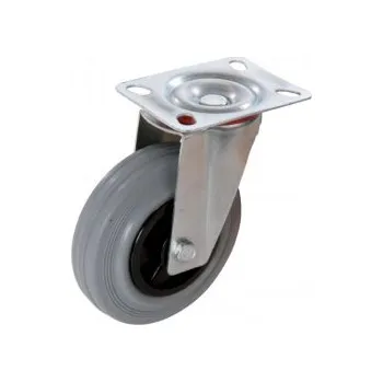 Pojezdové kolečko Gumové kolečko 100mm, 70kg otočné 133-443003