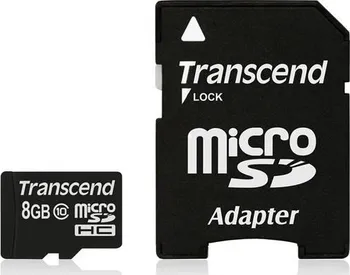 Paměťová karta Transcend microSDHC 8 GB Class 10 (TS8GUSDHC10)