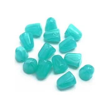 Dětské navlékací korálky Skleněný korálek - špunt (14 ks)