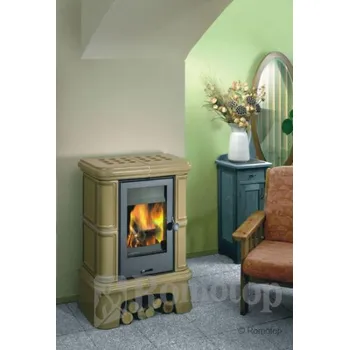 Krbová kamna Siena I Romotop Krbová kamna šamot šamoty vyzdívka spalovací komora komory celá Šamotová komora