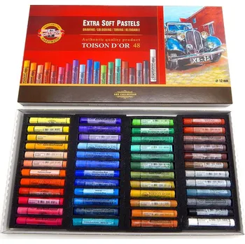 Koh-i-noor Toison souprava prašných kříd EXTRA SOFT Koh-i-noor 8556 48 ks 7324