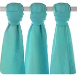 XKKO bambusové pleny BMB tyrkys 70x70 cm - 3ks