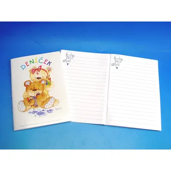 Studio 1+1 Deníček A6 212 1.-2.třída motiv medvídek 1157