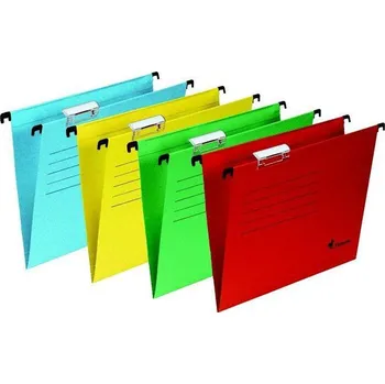 VICTORIA Závěsné zakládací desky, A4, oranžové, VICTORIA ,balení 25 ks 14231