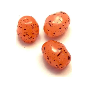 Dětské navlékací korálky Skleněný korálek - mačkaný korálek (3 ks)