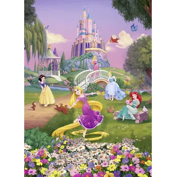 Fototapeta Dětská fototapeta Princezny, západ slunce v parku 4-4026 Princess Sunset Disney / Obrazové tapety a fototapety na zeď Komar (184 x 254 cm)