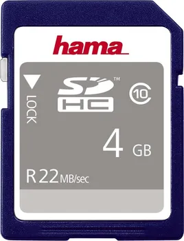 Paměťová karta Hama SDHC 4 GB Class 10