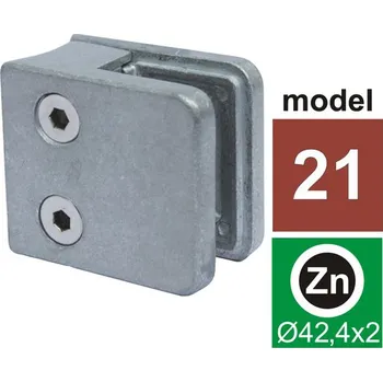 Držák výplně skla model 21 D42,4 - Zamak
