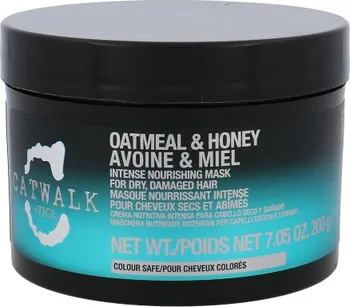 Vlasová regenerace Tigi Catwalk Oatmeal & Honey maska na vlasy 200 g