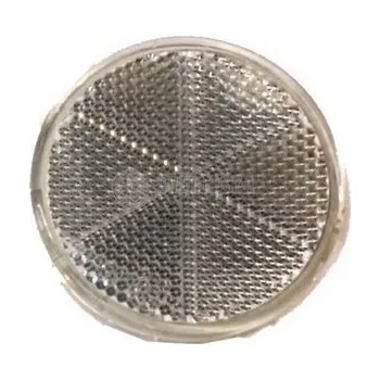 Přední světlomet Odrazka kulatá bílá průměr 60 mm samolepící