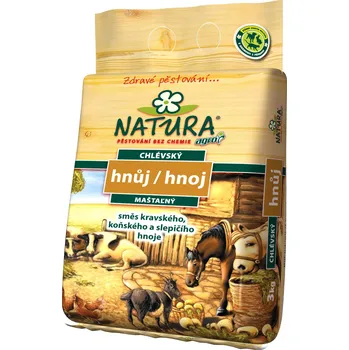 Agro Natura chlévský hnůj 3 kg Hnojivo Agro Natura chlévský hnůj 3 kg