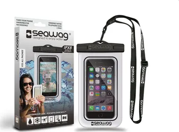 Pouzdro na mobilní telefon Seawag Voděodolné pro telefon 5.7” Bílá/Černá