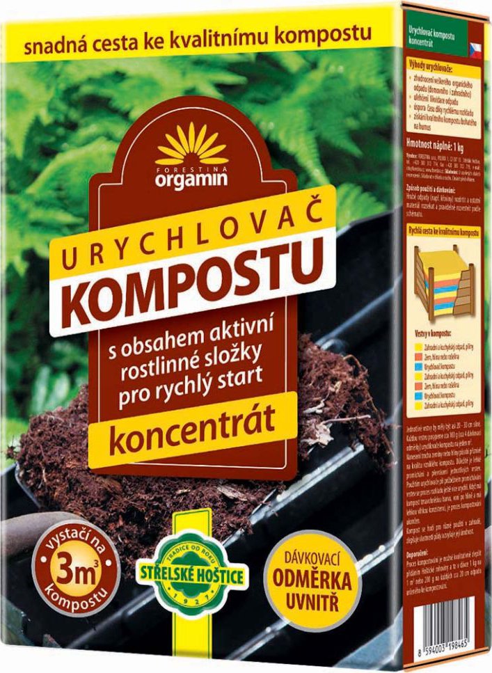 Foto Forestina Urychlovač kompostů 1 kg Zboží