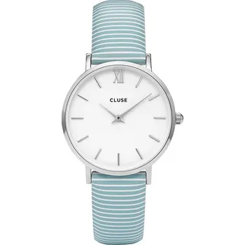 Hodinky Recenze Cluse Minuit&nbsp;Silver/White Sky Blue