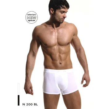 Boxerky Jolidon 200 pánské boxerky Barva: černá, Velikost: 2XL