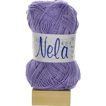 Příze Niťárna Česká Třebová Nela ledově fialová 4534