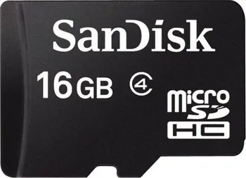 Paměťová karta SanDisk microSDHC 16 GB Class 4