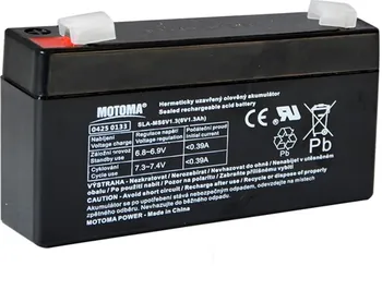 Trakční baterie Motoma olověná baterie 6V 1,3Ah