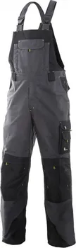 montérky CXS Sirius Tristan kalhoty s laclem šedé/zelené