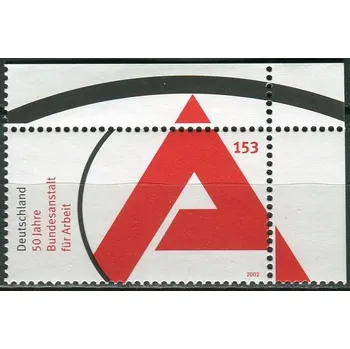 Poštovní známka (2002) MiNr. 2249 ** - Německo - 50 let Federální úřad práce