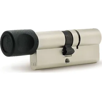 Vložka do dveří FAB Vložka 202RSDNm 29+45K NIKL - knoflík na straně 45mm, 3 klíč