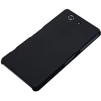 Pouzdro na mobilní telefon Nillkin Super Frosted pro Sony Xperia Z3 Compact černé
