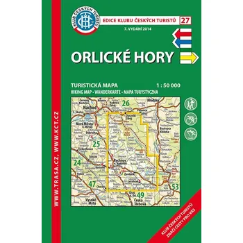 Orlické hory (27) 1:50 000 - KČT