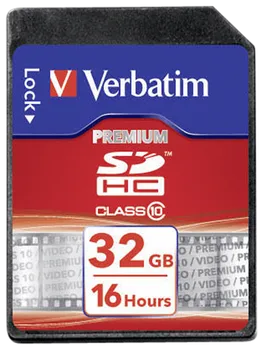 Paměťová karta Verbatim SDHC 32 GB Class 10 (43963)