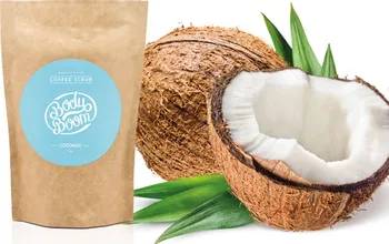 Pleťový peeling Body Boom kávový peeling kokos 200 g