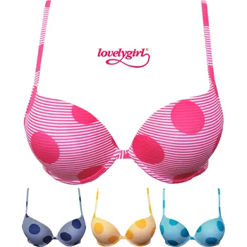 Dámské spodní prádlo Lovelygirl 7956 dámská podprsenka Barva: modrá, Velikost: 75B