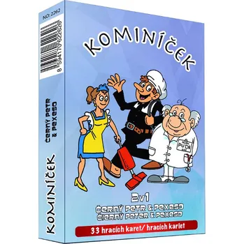 Pexeso Karty Černý Petr Kominíček 935953