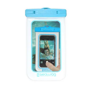 Pouzdro na mobilní telefon Seawag Voděodolné pro telefon 5.7” Bílá/Modrá
