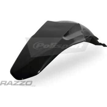 Zadní blatník Polisport Rear Fender Yamaha YZ125 / YZ250 02-14 Černá