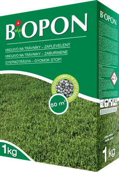 Hnojivo Biopon trávník zaplevelený 1 kg