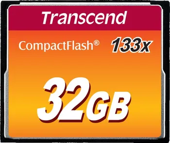 Paměťová karta Transcend CompactFlash 133x 32 GB (TS32GCF133)