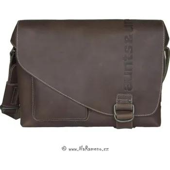 Velká kabela messenger Aunts and Uncles crossbody Medium Judd světle hnědá