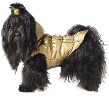 Tommi Inka Golden metal look 45 cm Obleček pro psa Tommi Inka Golden metal look 45 cm