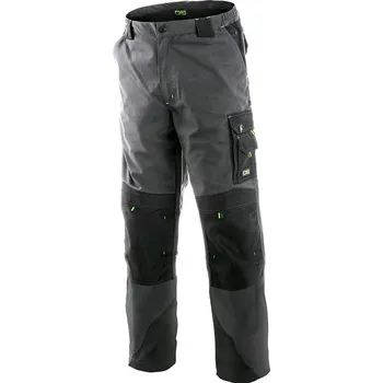 montérky CXS Sirius Nikolas kalhoty šedé/zelené