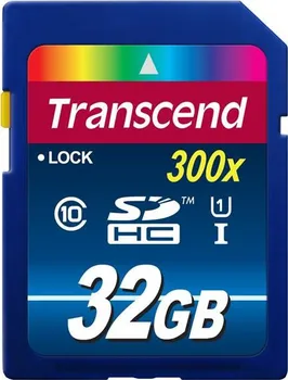 Paměťová karta Transcend Premium SDHC 32 GB Class 10 UHS-I U1 (TS32GSDU1)