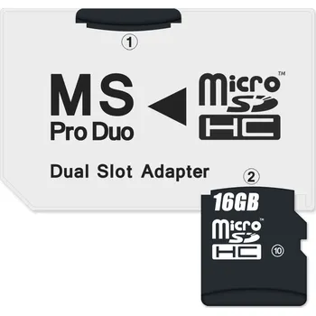 Connect It MS PRO Duo 2x microSDHC Dual…