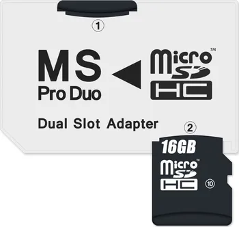 Paměťová karta Connect It MS PRO Duo 2x microSDHC Dual Slot