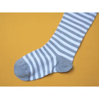 Trepon, ČR Punčocháče Bopik - bambusové vlákno Barva: šedá+bílá, Velikost: 122-128