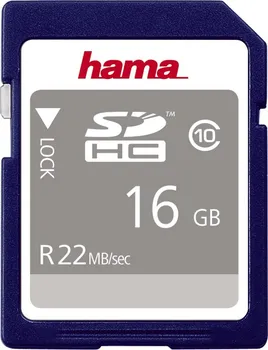Paměťová karta Hama SDHC 16 GB Class 10