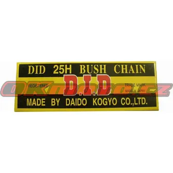 Řetězová sada pro motocykl D.I.D (Japonsko) Řetěz D.I.D pro pohon olejového čerpadla - Honda XL 1000 V Varadero ABS, 1000ccm - 04-06