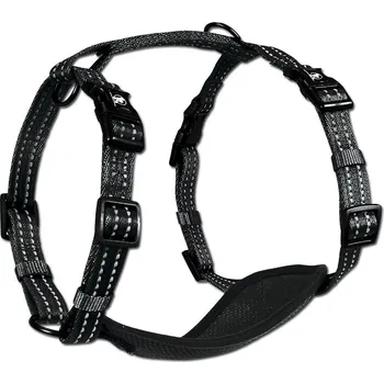 Postroj pro psa Alcott reflexní postroj černý