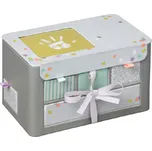 Baby Art Truhla na poklady šedá